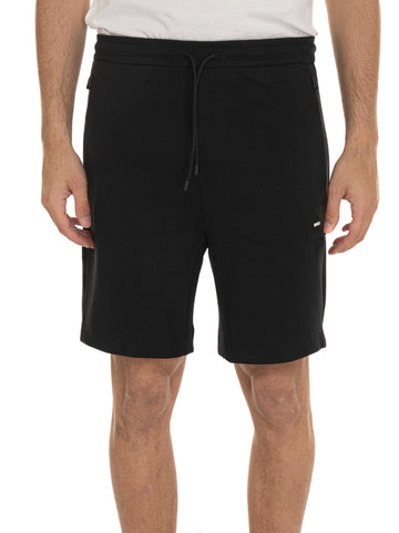 HEADLO-RIB Tracksuit Shorts Black BOSS Men