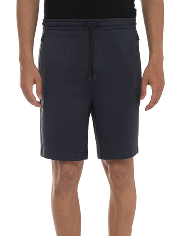 HEADLO-RIB Tracksuit Shorts Blue BOSS Men