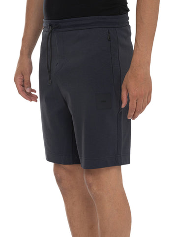 HEADLO-RIB Tracksuit Shorts Blue BOSS Men