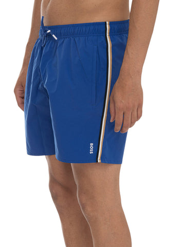 ICONIC Swim Boxer Light Blue BOSS Men