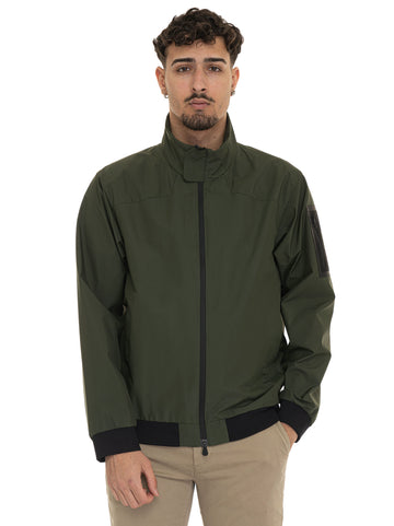 Giubbino bomber  J-LARZAC Verde BOSS Uomo
