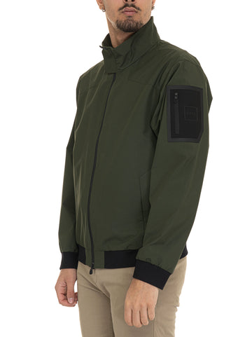 Giubbino bomber  J-LARZAC Verde BOSS Uomo