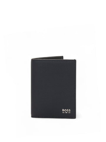 Portafoglio verticale JINKO-BIFOLD Blu BOSS Uomo