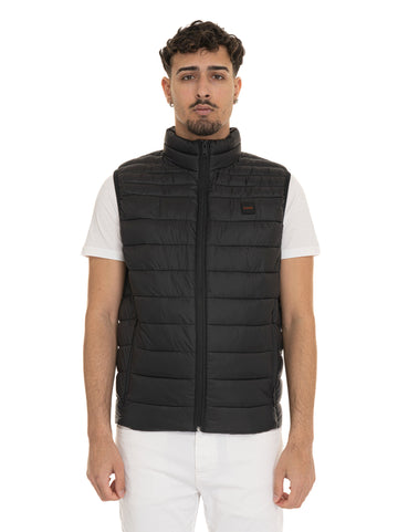 BOSS Men's ODENO2 Black Vest