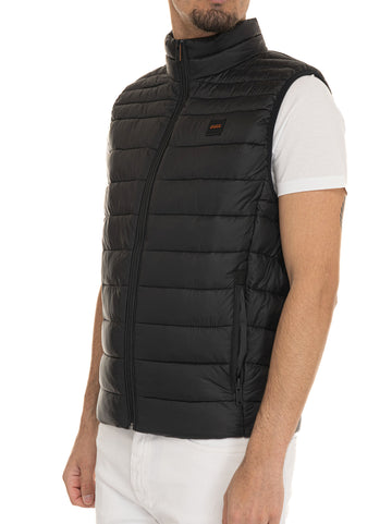 BOSS Men's ODENO2 Black Vest