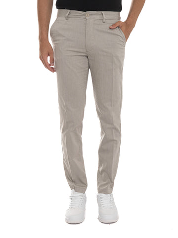 P-KAITON1 Beige BOSS Men's Chino Trousers