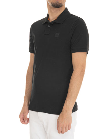 Polo manica corta  PASSENGER Nero BOSS Uomo