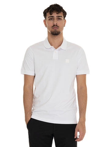 Polo manica corta  PASSENGER Bianco BOSS Uomo