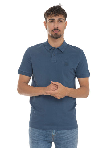 PASSENGER Bluette BOSS Men's Short Sleeve Polo