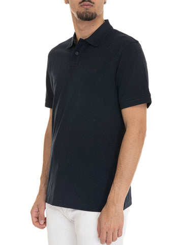 Polo mezza manica PE-INTERLOCK Blu BOSS Uomo