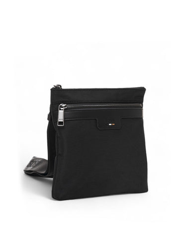 RAY-N-ENVELOPE Plain Fabric Pouch Black BOSS Men