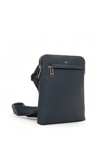RAY-S-ZIP-ENVN Medium Blue BOSS Men's Bag