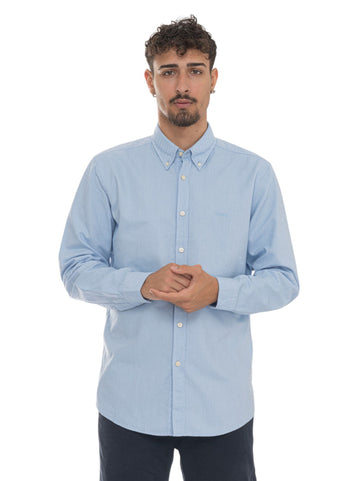 RICKERT-M- Long Sleeve Shirt - Light Blue BOSS Men