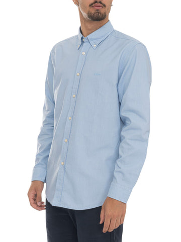RICKERT-M- Long Sleeve Shirt - Light Blue BOSS Men