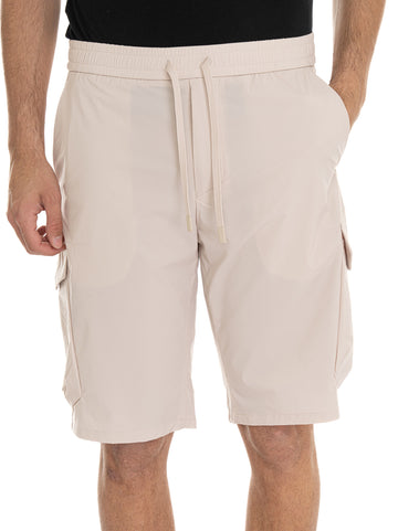 Bermuda S-URBANEX-CARGO Beige BOSS Uomo