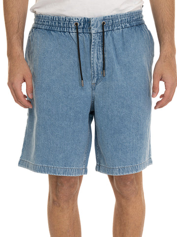 Bermuda SANDREW-SHORTS-BO Denim chiaro BOSS Uomo