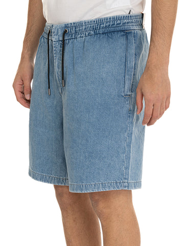 Bermuda SANDREW-SHORTS-BO Denim chiaro BOSS Uomo