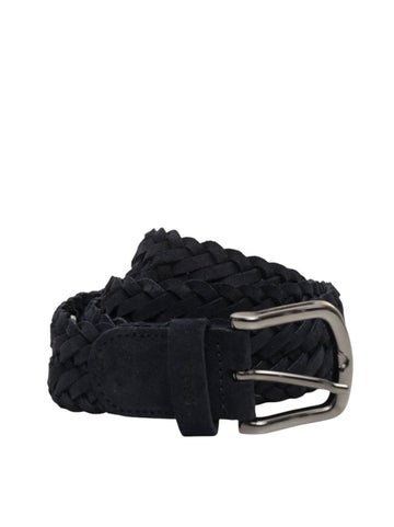 Cintura in camoscio SASH-SDW2 Blu BOSS Uomo
