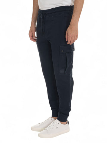 Pantalaccio in felpa SETEAM Blu BOSS Uomo