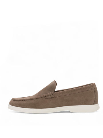 Mocassino in camoscio SIENNE-LOAF Cammello BOSS Uomo