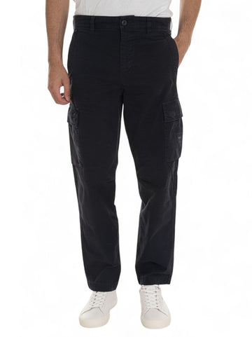 Pantalone cargo SISLA-8-CARGO Blu BOSS Uomo