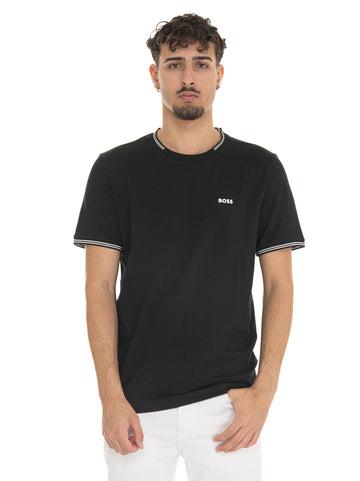 T-shirt TAUL Nero BOSS Uomo