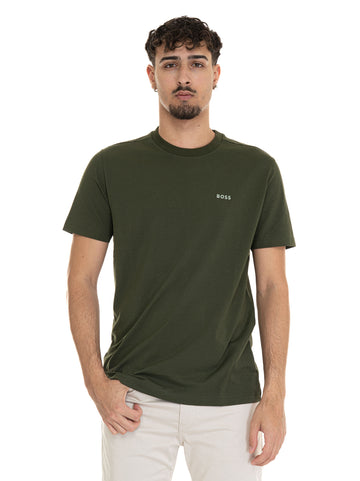 T-shirt TEE Verde BOSS Uomo