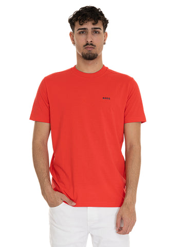 T-shirt TEE Rosso BOSS Uomo