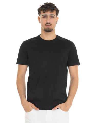 T-shirt girocollo mezza manica TESSLER150 Nero BOSS Uomo