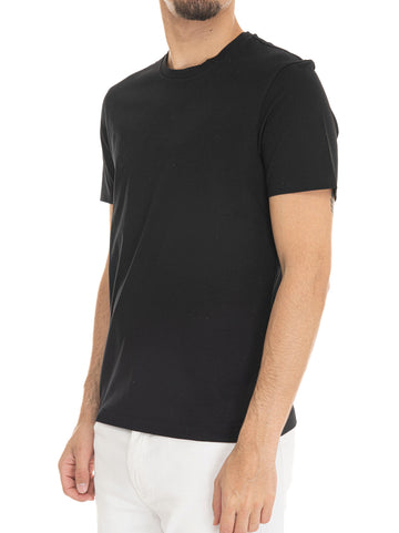 T-shirt girocollo mezza manica TESSLER150 Nero BOSS Uomo