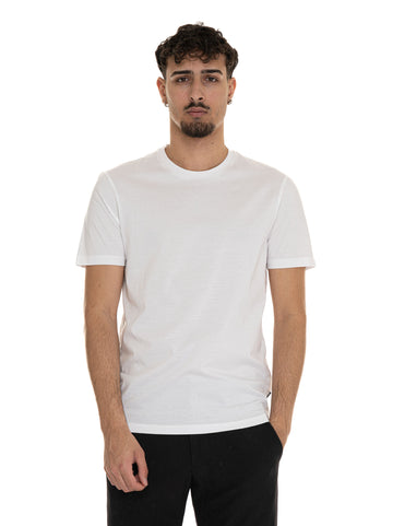 T-shirt girocollo mezza manica TESSLER150 Bianco BOSS Uomo