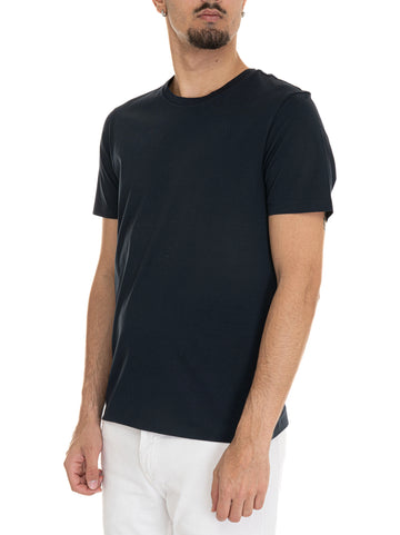T-shirt girocollo mezza manica TESSLER150 Blu BOSS Uomo