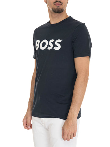 T-shirt THINKING Blu BOSS Uomo