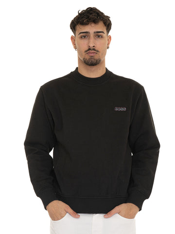 Felpa Nero BOSS Uomo