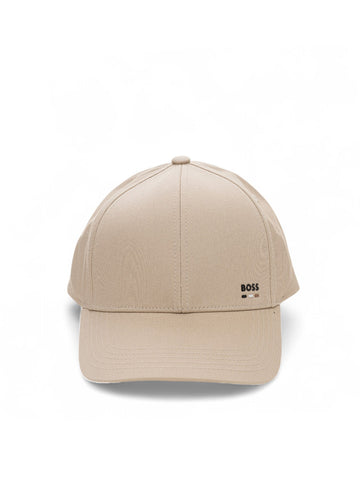 BOSS Men's ZED Beige Peaked Cap