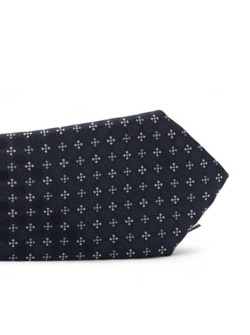 Cravatta in seta Blu-celeste Canali Uomo