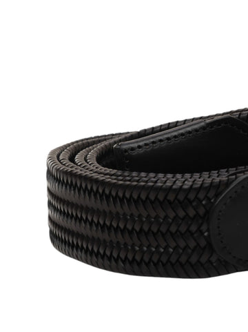 Cintura in corda Nero Canali Uomo