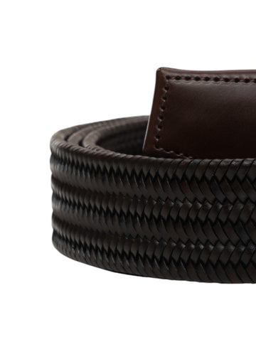 Cintura in corda Marrone Canali Uomo
