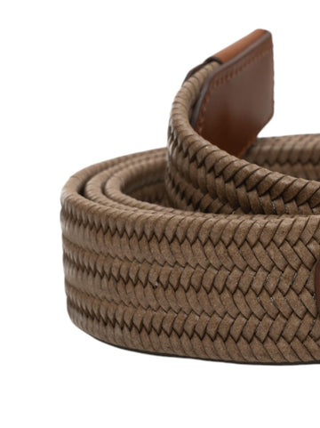 Cintura in corda Beige Canali Uomo