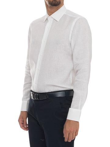 Classic men's shirt White Carrel Uomo