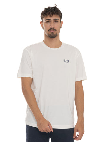 T-shirt Panna EA7 Uomo