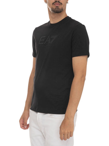 T-shirt Nero EA7 Uomo