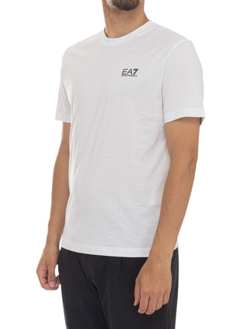 T-shirt Bianco EA7 Uomo