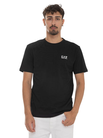 T-shirt Nero EA7 Uomo