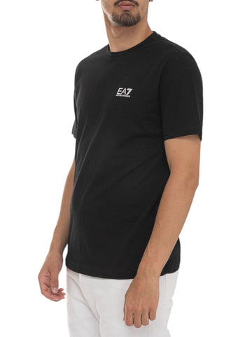 T-shirt Nero EA7 Uomo