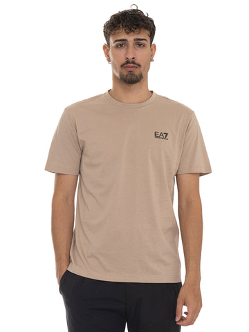 T-shirt Beige EA7 Uomo