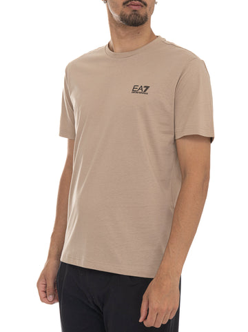 T-shirt Beige EA7 Uomo