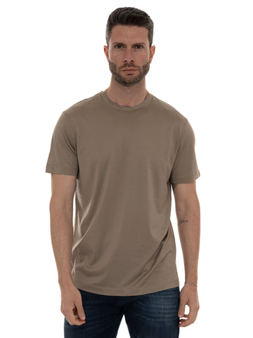 Emporio Armani Men's Beige T-Shirt