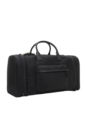 Borsone da viaggio Nero Emporio Armani Uomo