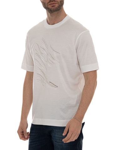 Emporio Armani Men's White T-Shirt